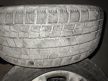Шиналар жана дисктер: Дөңгөлөктөр монтажда 225 / 55 / R 16, Winter stud, Колдонулган, Комплект, Жеңил унаалар, Куйма, тешиктери - 5 — 5