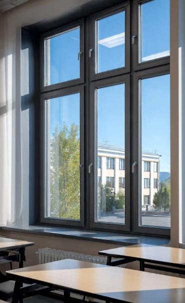 Алюминиевые окна на заказ: Алюминиевые окна и двери из тёплого профиля - Профиль: многокамерные — 14