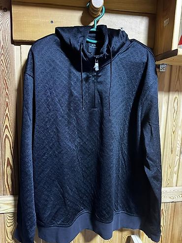 armani: Мужская толстовка, L, Armani, Новый, цвет - Черный, Самовывоз — 1