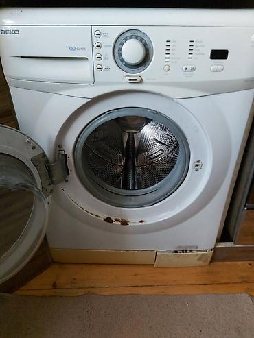 Məişət texnikası: Paltaryuyan maşın Beko, 5 kq, İşlənmiş, Avtomat, Qurutmasız, Kredit yoxdur, Ünvandan götürmə — 2