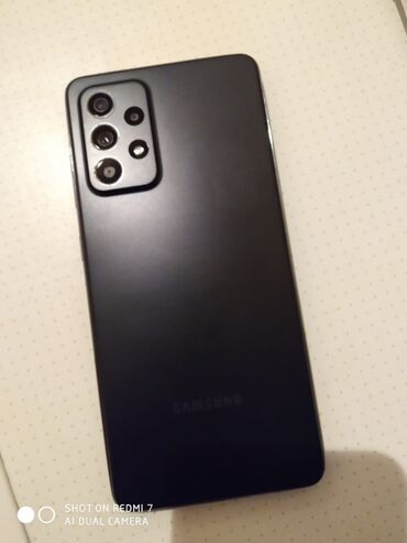 samsung m53: Samsung Galaxy A52, 128 GB, rəng - Qara, Sensor, Barmaq izi, Simsiz şarj