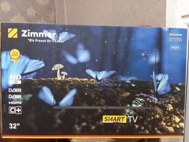 Televizorlar: Yeni Televizor Zimmer Led 32" HD (1366x768), Ünvandan götürmə