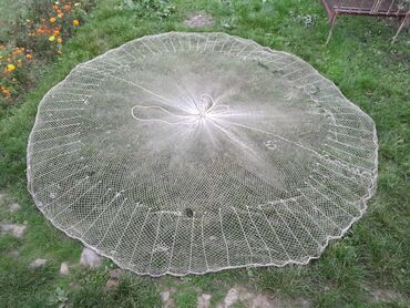 titov srebrnjak cena: Balıqçı atma toru (cast net) - Dairəvi forma, mərkəzdən ipli dartma