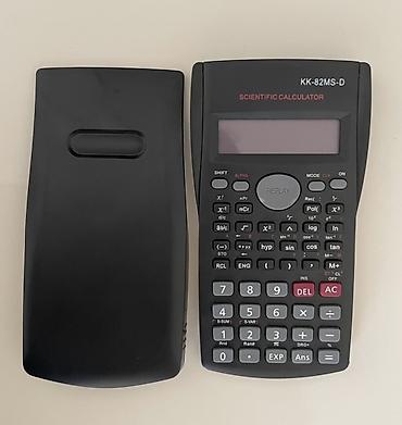 kalkulyator: KK-82MS-D Elmi Kalkulyator. Təzədir, istifadə olunmayıb. Məktəb — 2
