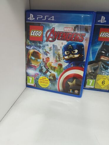 PS4 (Sony Playstation 4): Lego Avengers Oyun diski, az işlənib. 🎮Playstation 3-4-5 original