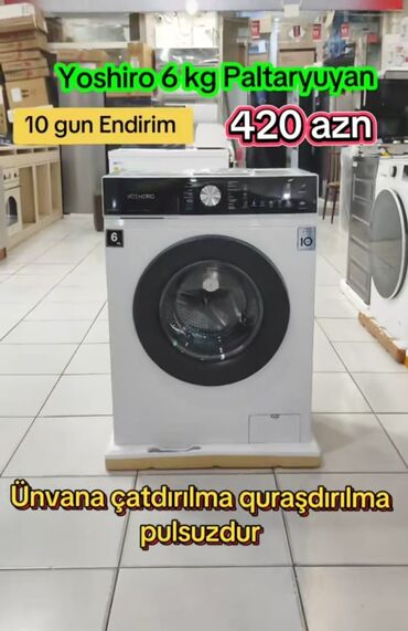 Paltaryuyan maşınlar: Paltaryuyan maşın 8 kq, Yeni, Pulsuz çatdırılma — 5