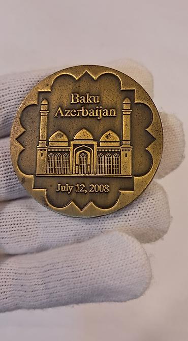 охота и рыбалка: Настольная медаль "жетон" — 1