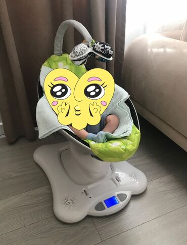 электрический качеля: Продаю детскую качелю MamaRoo 4moms В отличном состоянии, после одного