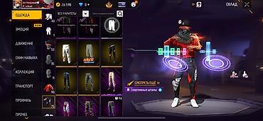 Үлпөт көйнөктөрү жана аксессуарлар: Игровой аккаунт Free Fire - Уровень и рейтинг: отображается режим КБ — 7