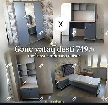 usag maneji: Gənc yataq dəsti – 749 ₼ Tam dəst: Çatdırılma pulsuz Dəst tərkibi: - — 1