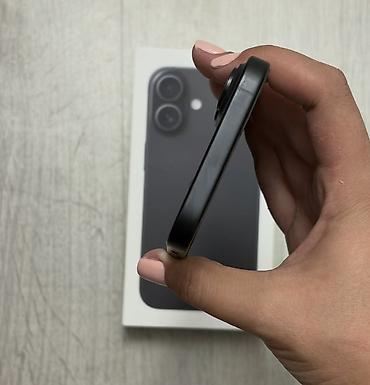 iphone satışı: IPhone 16, 128 GB, Qara, Zəmanət, Simsiz şarj, Face ID — 5