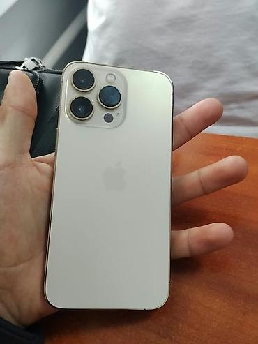 Мобильные телефоны и аксессуары: IPhone 13 Pro, Б/у, 256 ГБ, Золотой, 93 % — 1