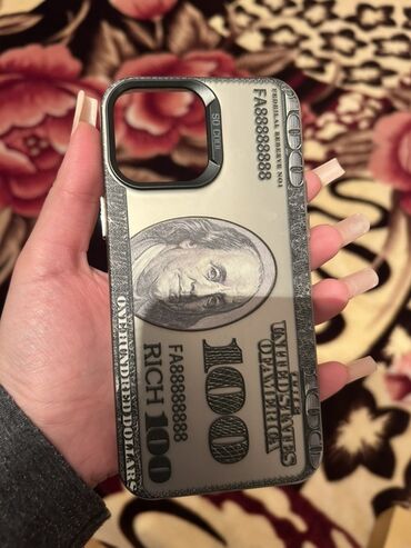 защитное стекло iphone: Dollar dizaynlı telefon qabı - Model: iPhone üçün (şəkildəki kamera
