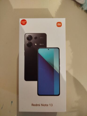 note 11 s: Xiaomi Redmi Note 13, 256 GB, rəng - Qara