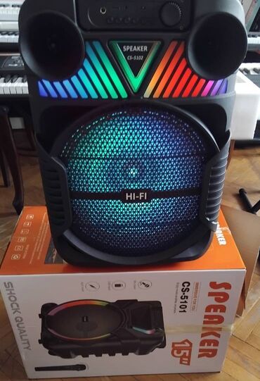 Musiqi mərkəzləri: Təzə upakovka Aktiv kalonka, usiliteli də var Elektriksiz işləyir -da lalafo.az — 10 Musiqi mərkəzləri: Təzə upakovka Aktiv kalonka, usiliteli də var Elektriksiz işləyir — 10