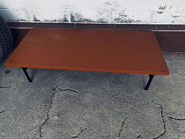 study table: Низкий прямоугольный столик - Материал столешницы: дерево (окрашено в — 1