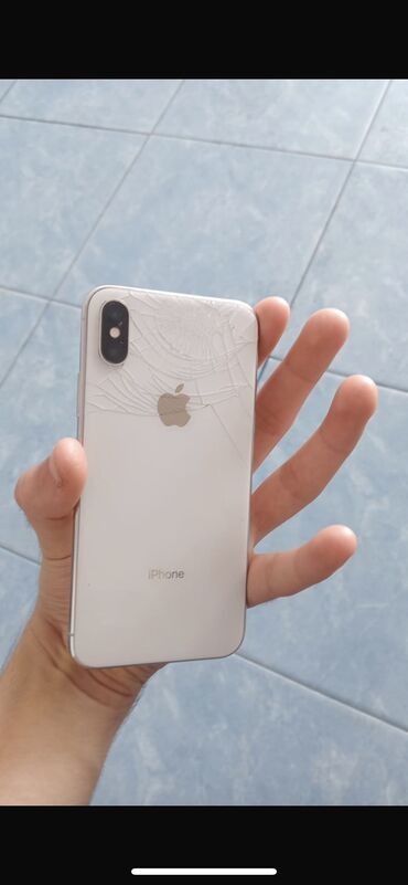 telefon alfon: IPhone X, 64 ГБ, Белый