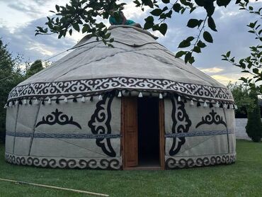 Аренда юрт: Аренда юрты, Каркас Деревянный, 65 баш, Казан, Посуда, С полом — 22