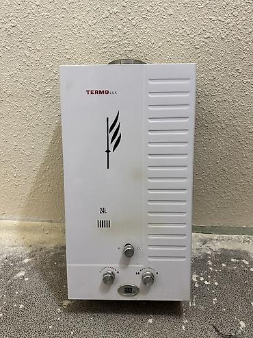 su termosu: TERMO LUX qazla işləyən axın tipli su qızdırıcısı – 24L — 2