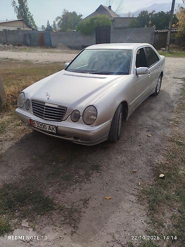купить моноблоки мерседес: Mercedes-Benz E-Class: 2001 г., 2 л, Механика, Бензин, Седан — 5
