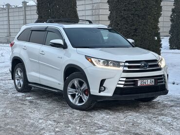 Toyota: Toyota Highlander: 2019 г., 3.5 л, Вариатор, Гибрид, Внедорожник