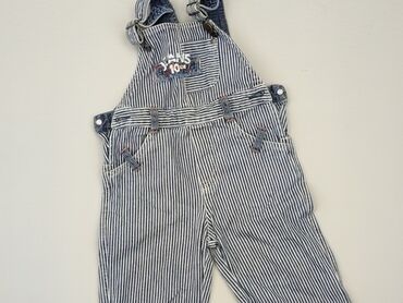 bershka spodnie w kratke: Dungarees, 9-12 months, condition - Good