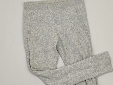 szerokie szare spodnie: Sweatpants, 10 years, 140, condition - Good