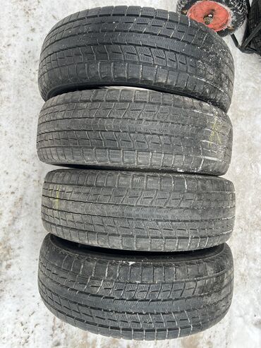 шина 22565r17: Шины 225 / 65 / R 17, Зима, Б/у, Комплект, Легковые, Япония, Dunlop