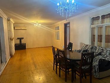 qusarda kreditle evler: Geniş və işıqlı 3 otaqlı mənzil/interyer. - Böyük zal: taxta döşəmə — 1