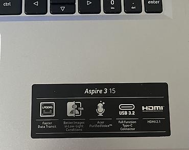 Ноутбуки Acer: Acer Aspire 3 15 (A315) - Экран 15.6", матрица IPS, разрешение Full — 5