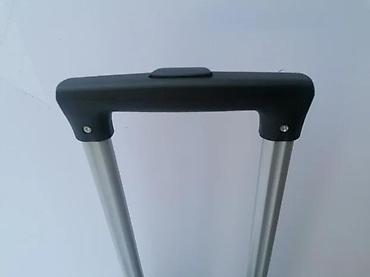 Putni koferi i torbe: Tvrdi kofer na točkićima – zlatno/bež boja - Materijal: čvrsta ABS — 11