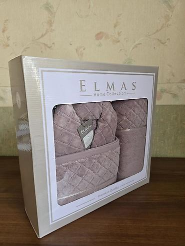 Qadın geyimləri: Qadınlar üçün hamam dəsti. Elmas Home Collection Premium Quality — 2