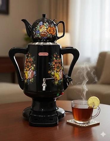 ev kinoteatiri: Yeni Elektrik Samovar, 5 l, Pulsuz çatdırılma, Ödənişli çatdırılma, Rayonlara çatdırılma — 3