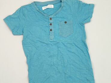 blekitna koszula: Koszulka, 5-6 lat, 110-116 cm, stan - Zadowalający