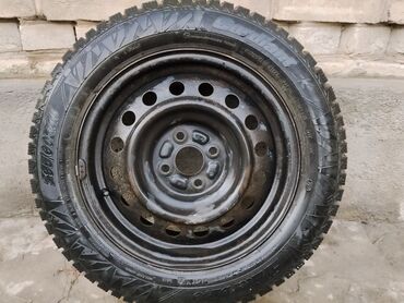 фары эстима: Колеса в сборе 195 / 60 / R 15, Зима, Б/у, Комплект, Легковые, Железные, отверстий - 4