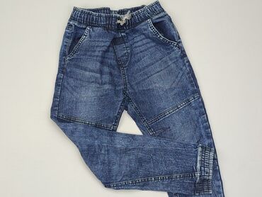 jeansy pozna��: Spodnie jeansowe, Little kids, 8 lat, 122/128, stan - Dobry