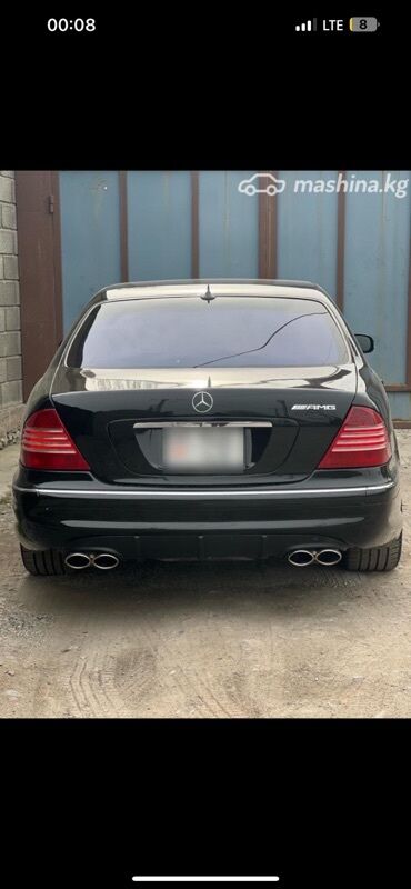 запчасти на мерседес w220 бишкек: Mercedes-Benz S-Class: 2001 г., 4.3 л, Автоматтык, Бензин, Седан