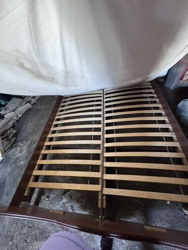 Спальные гарнитуры: Спальный гарнитур, Двуспальная кровать, Дерево, цвет - Коричневый — 5