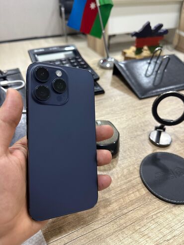 Apple iPhone: IPhone 15 Pro Max, 256 GB, Blue Titanium