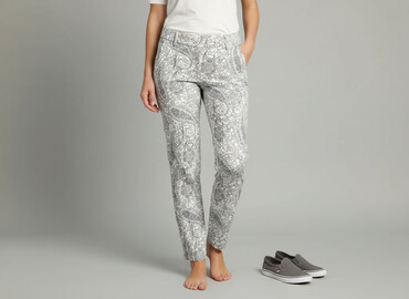 Women's Pants: F&F, Material trousers for women, size M