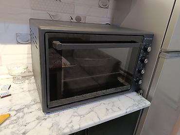 elektrik peç: TAUBE elektrik mini soba - Tezgahüstü elektrik sobası, şüşə ön qapı — 4