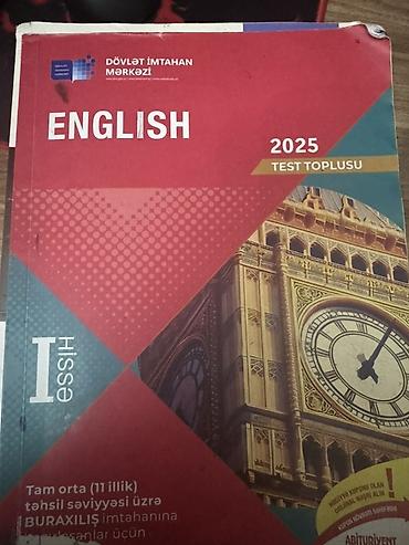 dim pdf ingilis dili: İngilis dili Testlər 11-ci sinif, DİM, 1-ci hissə — 1
