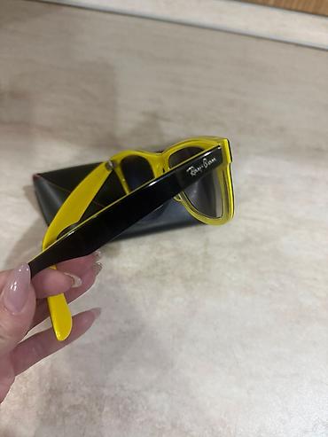 kişi eynəyi: Ray-Ban gün eynəyi - Model: Wayfarer üslubunda çərçivə - Rəng və — 9