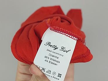 czerwona bluza pull: Pretty Girl, Bluzka damska, rozmiar S — 4