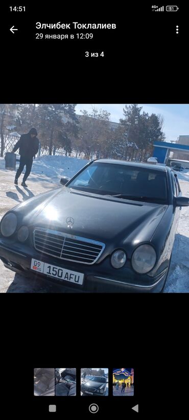 машина базар ош телеграм: Mercedes-Benz E-Class: 1999 г., 3.2 л, Автомат, Дизель, Седан