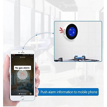 qaz sensoru: Tuya WiFi Qaz Detektoru Yeni Şəhərdaxili Çatdırılma 3-5 Azn — 9