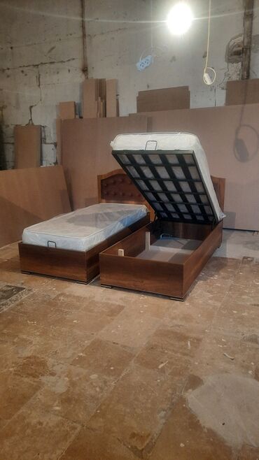 Çarpayılar: Təknəfərlik çarpayı, Bazalı, Matras ilə, Siyirməsiz — 2