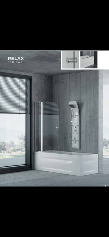 Duş başlıqları: Duş Paneli – 100% paslanmaz polad, 150x20 sm Məhsulun xüsusiyyətləri — 8