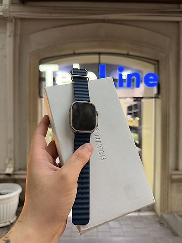 garmin gps: İşlənmiş, Smart saat, Apple, Suya davamlı, rəng - Gümüşü — 1