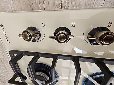 Газовые печи: Qaz plitəsi "Booş" Qaz plitəsi BOOŞ Rengi: BEJ ( krem rengli) Üst — 7